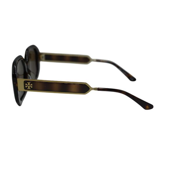 Tory Burch TY7160U 1836/13 Brown Tortoise Women's Sunglasses - Picture 3 of 7